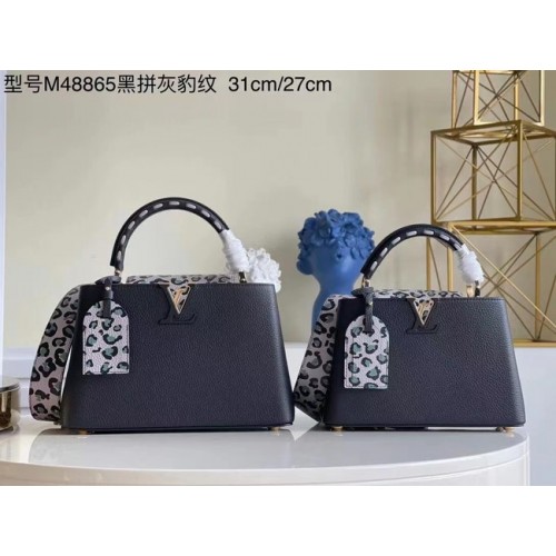 Louis Vuitton CAPUCINES PM M48865 schwarz