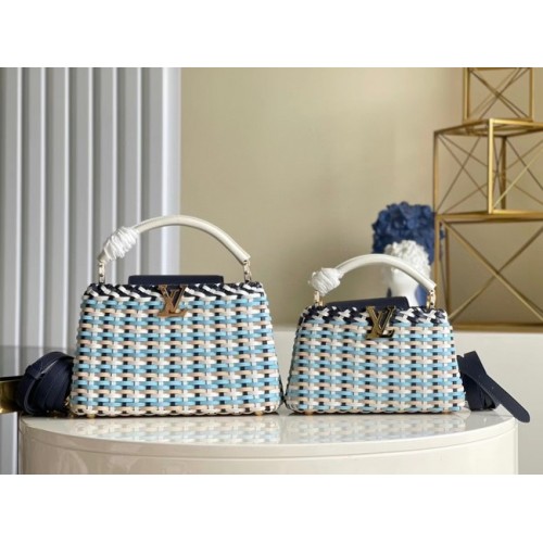 Louis Vuitton CAPUCINES MINI M94519 blau