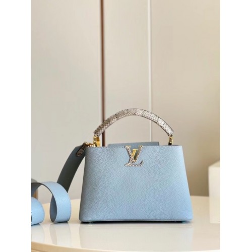 Louis Vuitton CAPUCINES PM M97980 hellblau