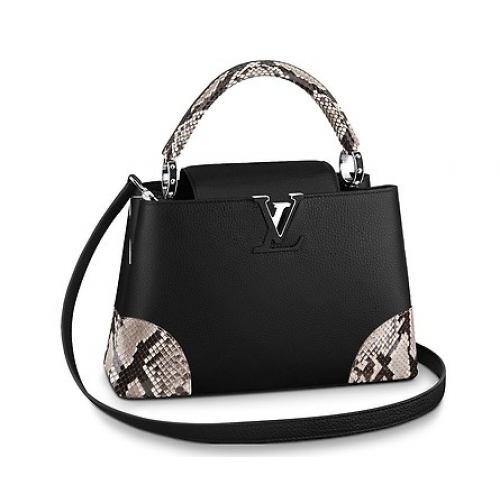 Louis Vuitton CAPUCINES PM N94410 schwarz