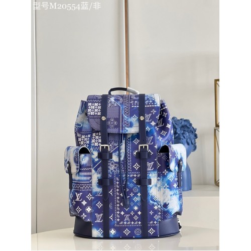 Louis Vuitton CHRISTOPHER M20554 blau