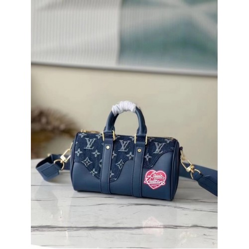 Louis Vuitton CITY KEEPALL M90689 blau