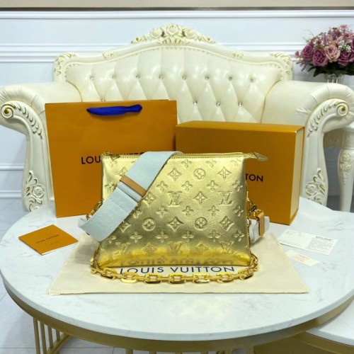 Louis Vuitton COUSSIN PM M57793 Gold