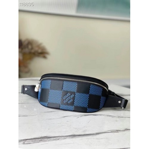 Louis Vuitton Canvas GÜRTELTASCHEN N50022 blau