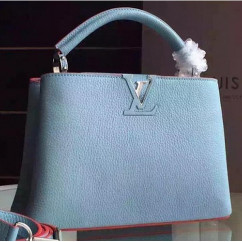 Louis Vuitton Capucines BB Einkaufstasche M94754 Hellblau