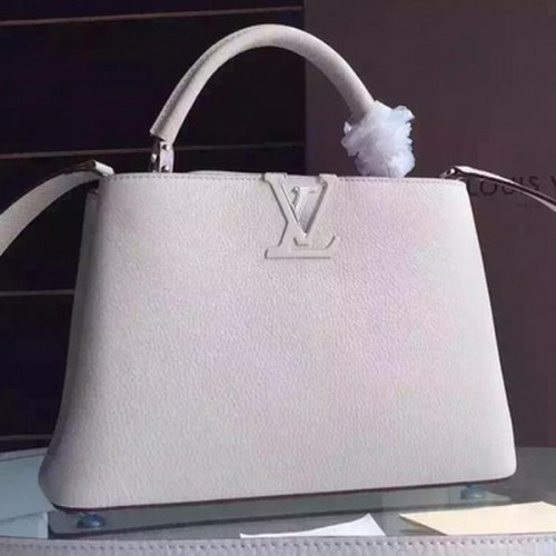 Louis Vuitton Capucines BB Einkaufstasche M94754 OffWhite