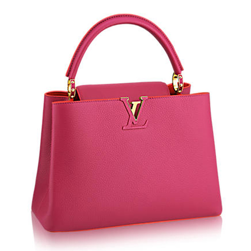 Louis Vuitton Capucines MM M95508 Hibiskus-Flamingo
