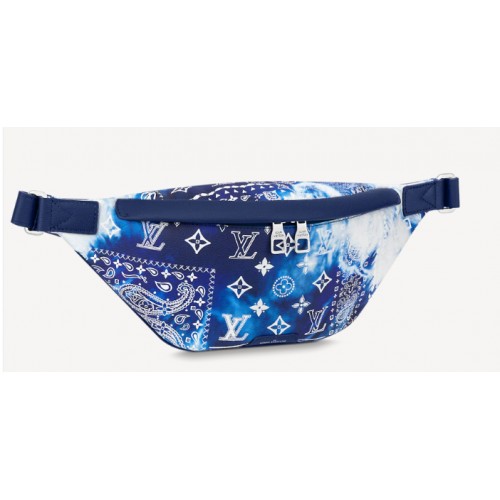 Louis Vuitton DISCOVERY GÜRTELTASCHE PM M20587 Blau