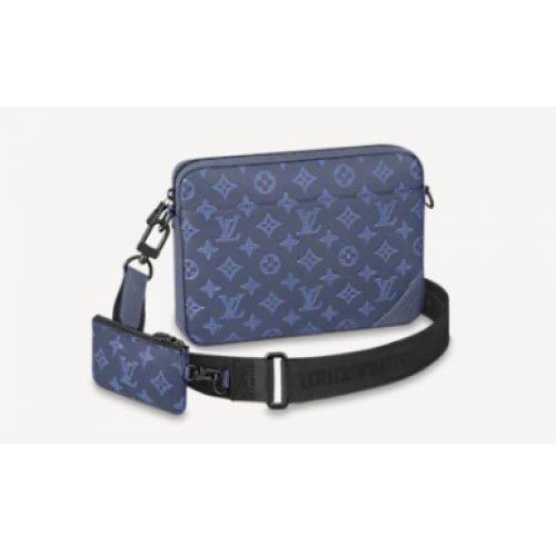 Louis Vuitton DUO MESSENGER M45730 Marineblau