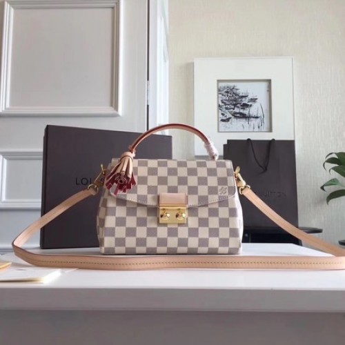 Louis Vuitton Damier Azur Canvas CROISETTE Tasche N41581