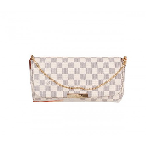 Louis Vuitton Damier Azur Canvas Favorit MM N41275