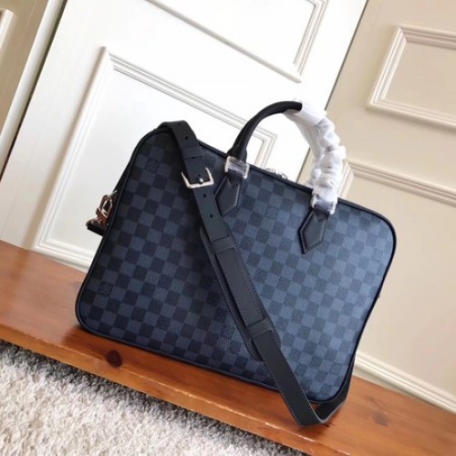 Louis Vuitton Damier Cobalt Canvas DANDY AKTENTASCHE N63298