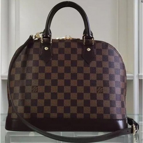 Louis Vuitton Damier Ebene Leinwand ALMA MM Tasche N41247