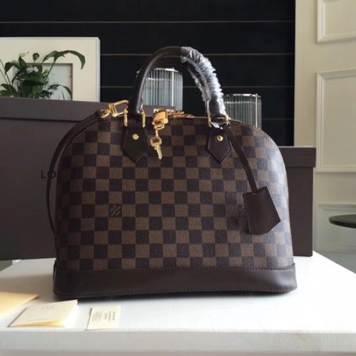 Louis Vuitton Damier Ebene Leinwand ALMA PM N53151