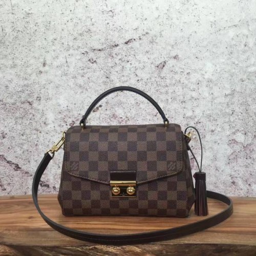 Louis Vuitton Damier Ebene Canvas CROISETTE Tasche 41581