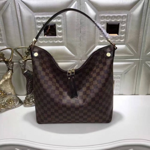 Louis Vuitton Damier Ebene Leinwand DOUMO HOBO N41861