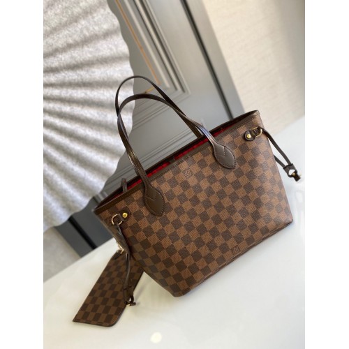 Louis Vuitton Damier Ebene Leinwand Neverfull Small N41359