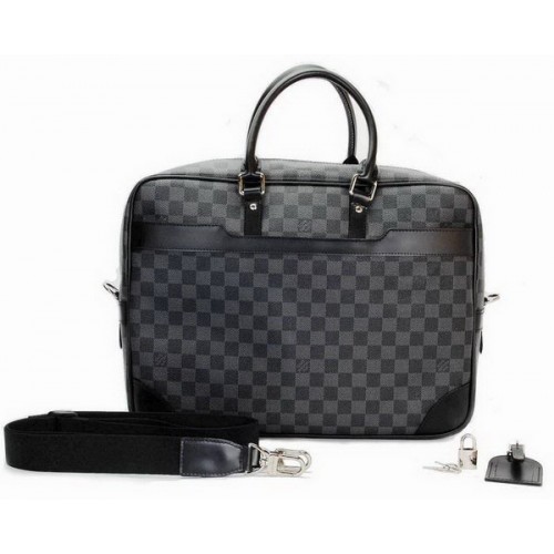 Louis Vuitton Damier Graphite Canvas Popte-Dokumente Voyage GM N41123