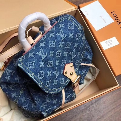 Louis Vuitton Denim Rucksack M44460 blau