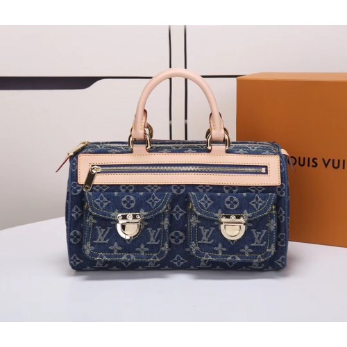 Louis Vuitton Denim Einkaufstasche M44462