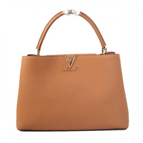 Louis Vuitton Elegante Capucines Tasche GM M38861 Weizen