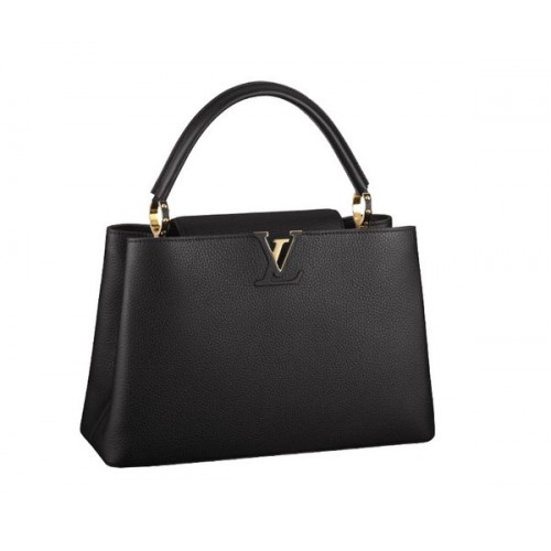 Louis Vuitton Elegante Capucines Tasche MM M48864 Schwarz