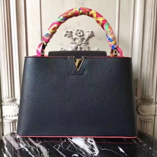 Louis Vuitton Elegante Capucines Taschen MM M41813 Schwarz