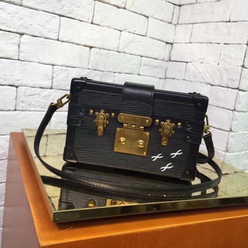 Louis Vuitton Epi Leder PETITE MALLE M54650 Schwarz