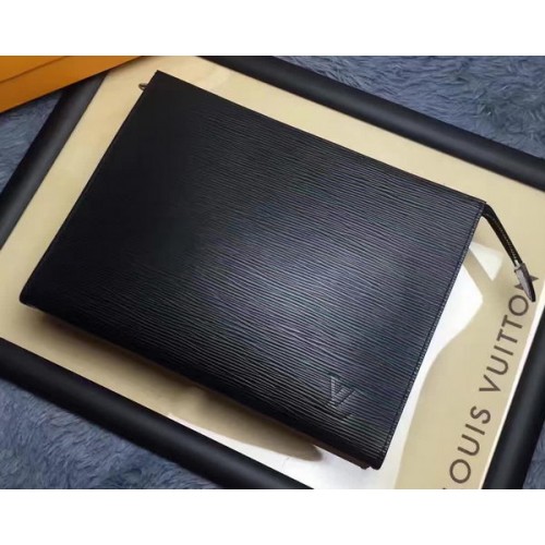 Louis Vuitton Epi Leder KULTURTASCHE 26 M41367 Schwarz