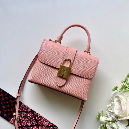 Louis Vuitton Epi Leder original LOCKY BB M44080 rosa
