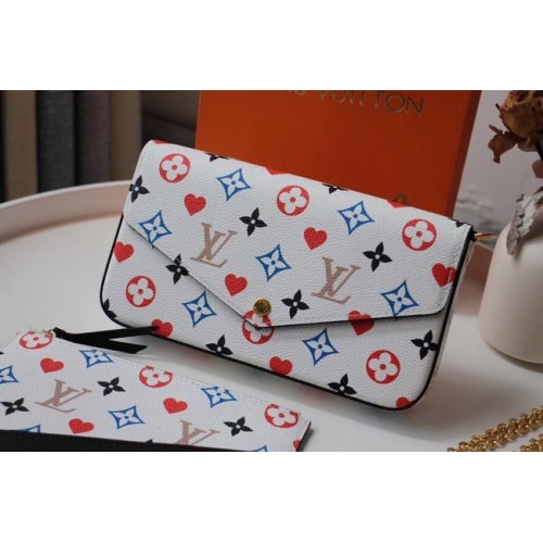 Louis Vuitton FELICIE POCHETTE M61276 weiß