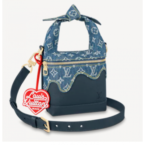 Louis Vuitton JAPANISCHER KREUZER M45970 blau