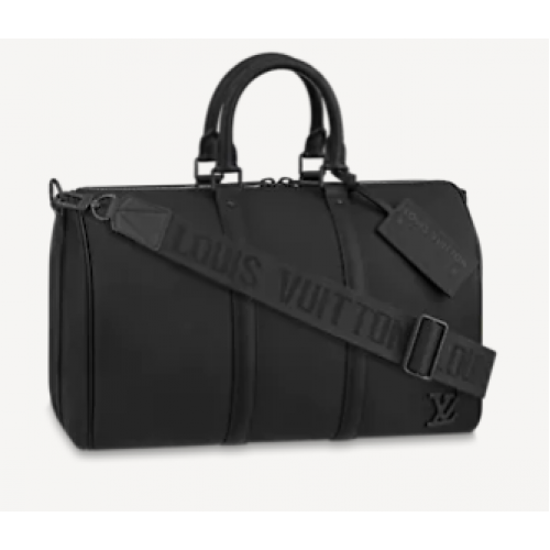 Louis Vuitton KEEPALL BANDOULIERE 40 M57088 schwarz