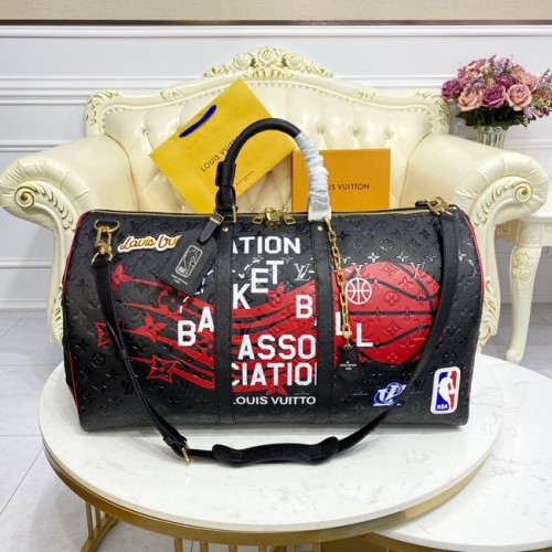 Louis Vuitton KEEPALL BANDOULIERE 55 M58516 schwarz