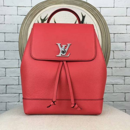Louis Vuitton LOCKME RUCKSACK 41817 Rot