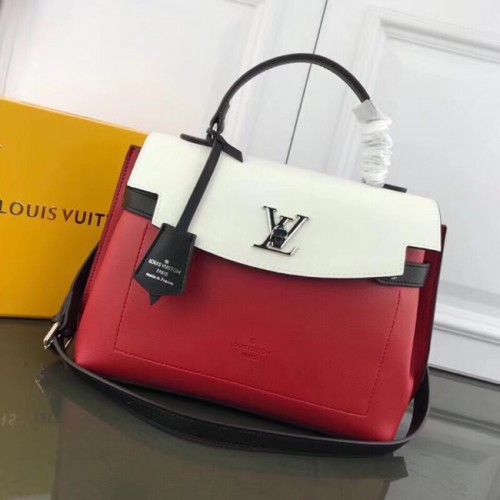 Louis Vuitton LOCKME EVER M51395 rot-weiß
