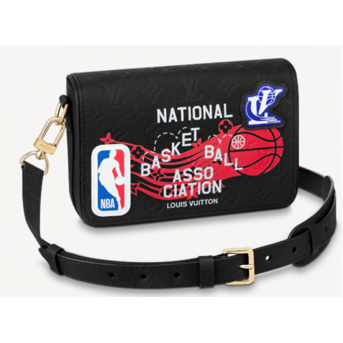 Louis Vuitton Louis VuittonXNBA STUDIO MESSENGER M58498 schwarz