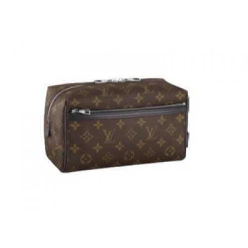 Louis Vuitton Monogram Makassar-Segeltuch-Toilettenartikel-Set M40378