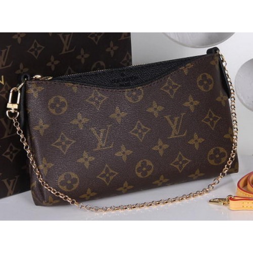 Louis Vuitton M41638 Monogram Canvas PALLAS KUPPLUNGEN Schwarz