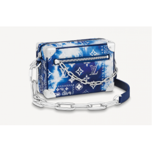 Louis Vuitton MINI SOFT TRUNK M20557 Blau