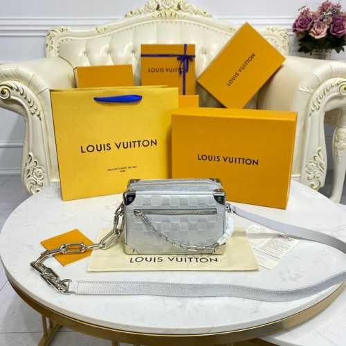 Louis Vuitton MINI original PETITE MALLE M59726 Silber