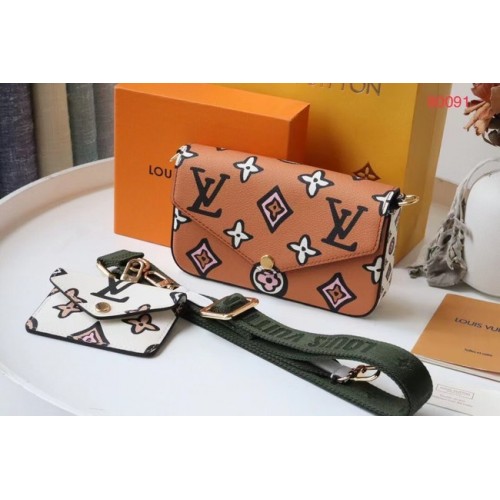 Louis Vuitton MULTI POCHETTE ACCESSOIRES M80697 braun