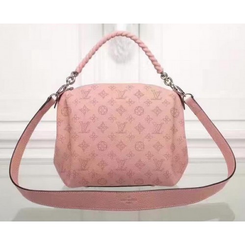 Louis Vuitton Mahina Leder BABYLONE CHAIN BB Tasche M51223 Rosa