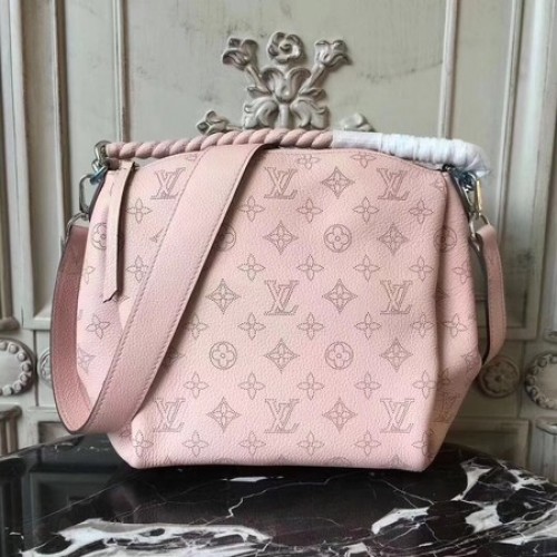 Louis Vuitton Mahina Leder BABYLONE CHAIN BB M51223 Pink
