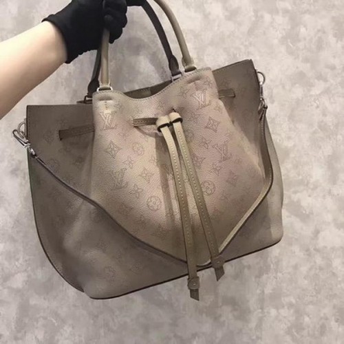 Louis Vuitton Mahina GIROLATA Ledertasche M54403 Grau