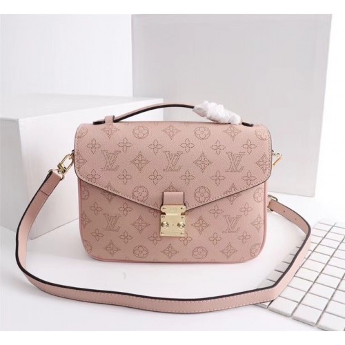 Louis Vuitton Mahina Leder POCHETTE METIS M40780 rosa
