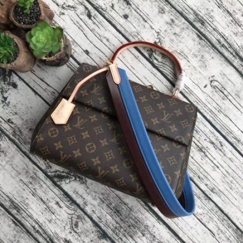 Louis Vuitton Monogram Canvas CLUNY BB M42738 Blau