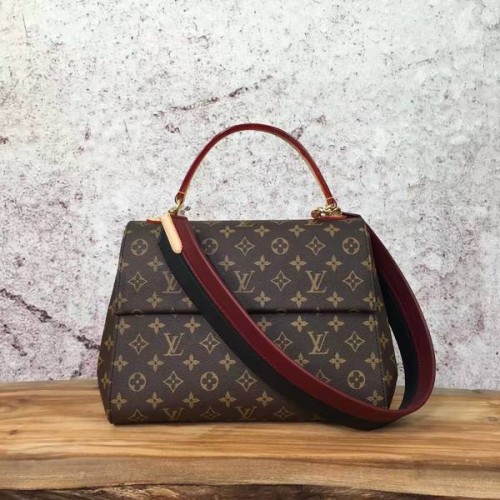 Louis Vuitton Monogram Canvas CLUNY Tasche M42735 Wein