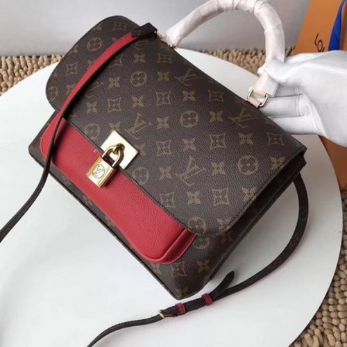 Louis Vuitton Monogram Canvas MARIGNAN M44286 Rot