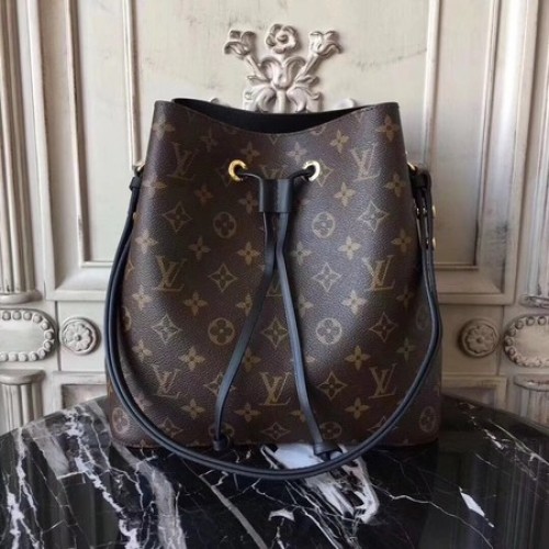 Louis Vuitton Monogram Canvas NEONOE M44020 Schwarz